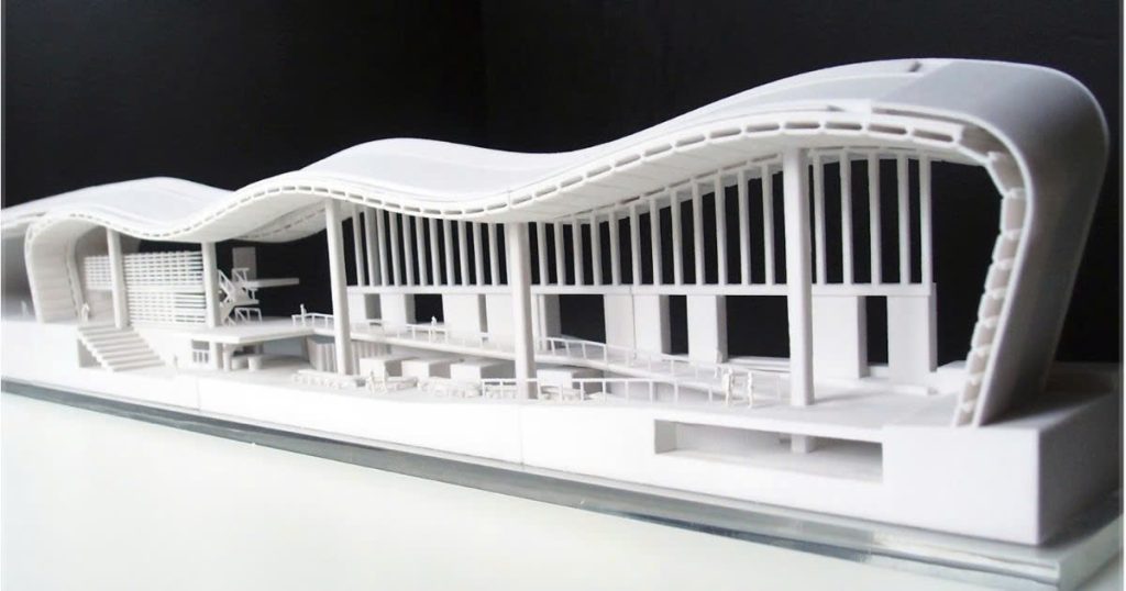 mo hinh kien truc dươc tao tu cong nghe in 3d
